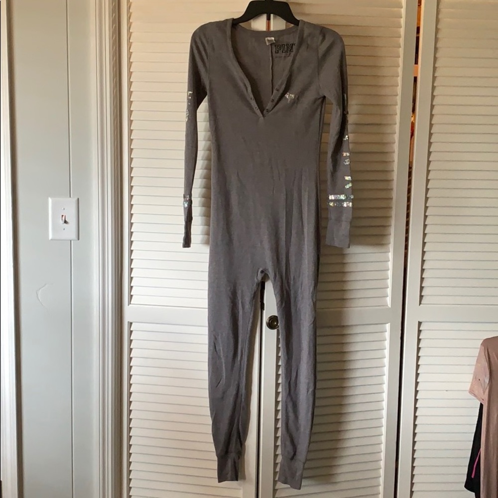 NWOT Pink pajama jumpsuit